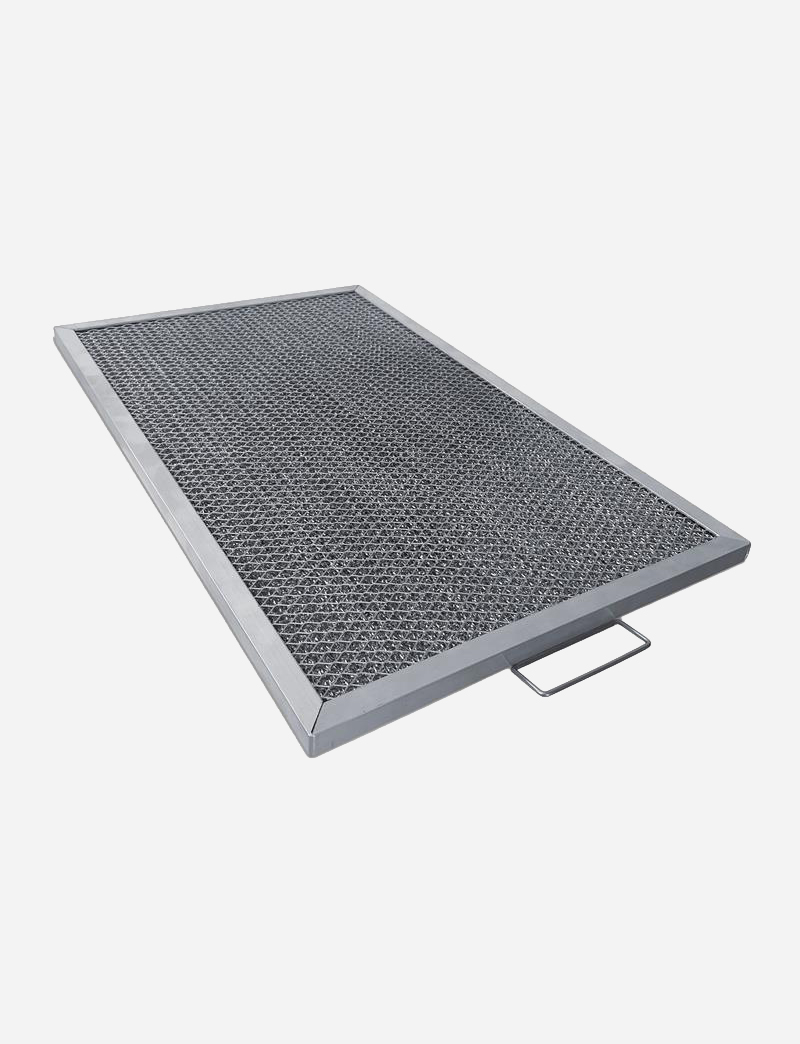 Pre-filter insert, aluminium mesh