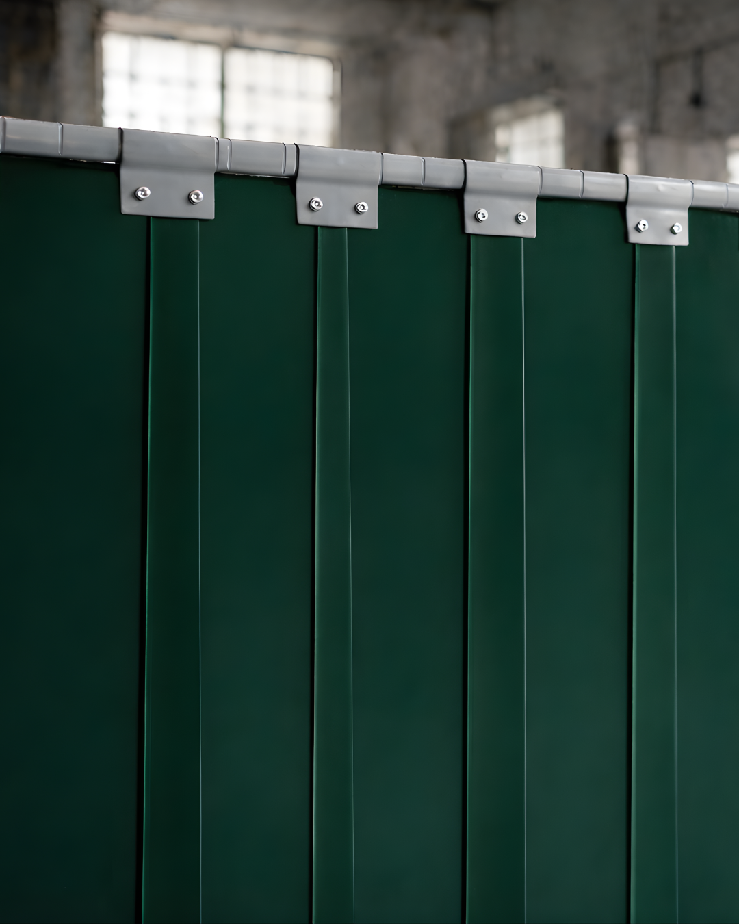 Welding protection strip S9, dark green, matt