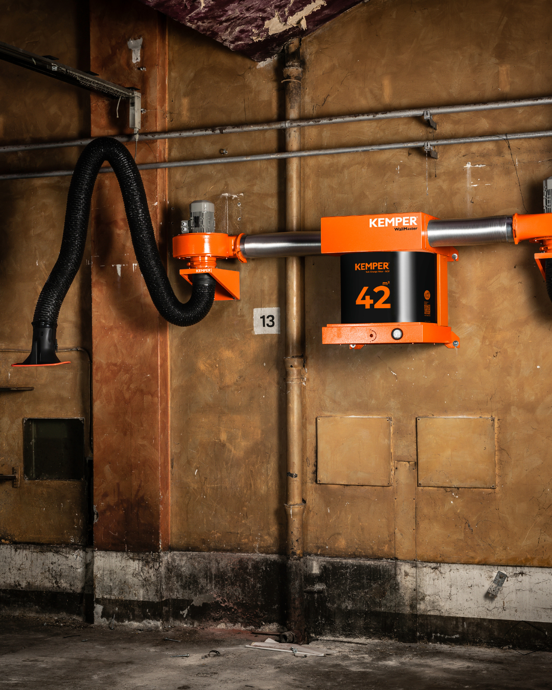 Fume Filter Stack WallMaster Welding Fume Filter – Wall-mounted modular filtration unit ...