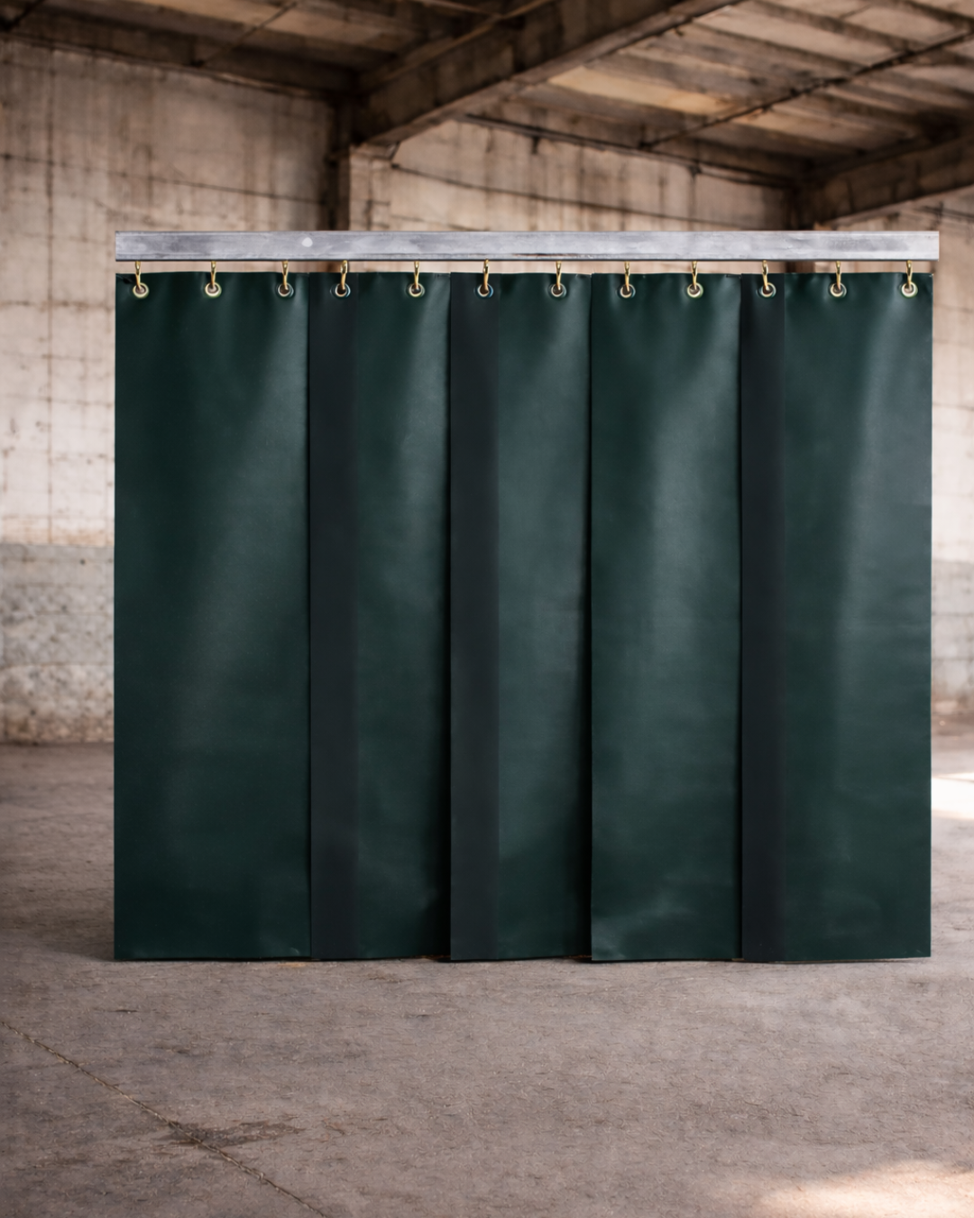 Welding Strip Curtain S9, Dark Green